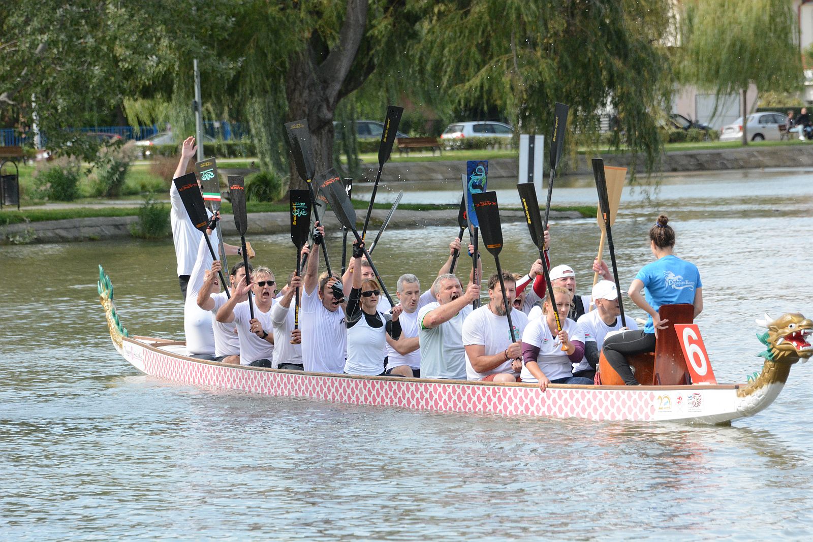 Sárkányhajó Fesztivál a Csónakázó-tavon 2022.